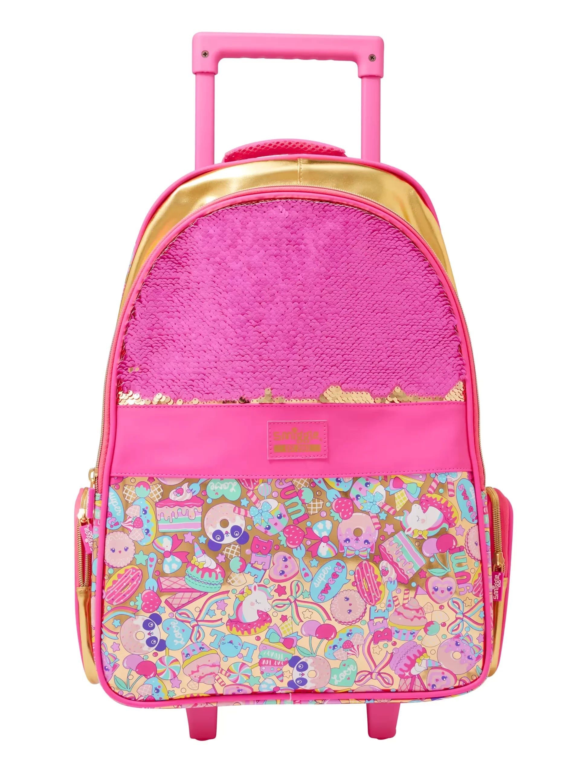 Smiggle – 20. Doğum Günü Çekçekli Işıklı Tekerlekli Çanta - Görsel 2