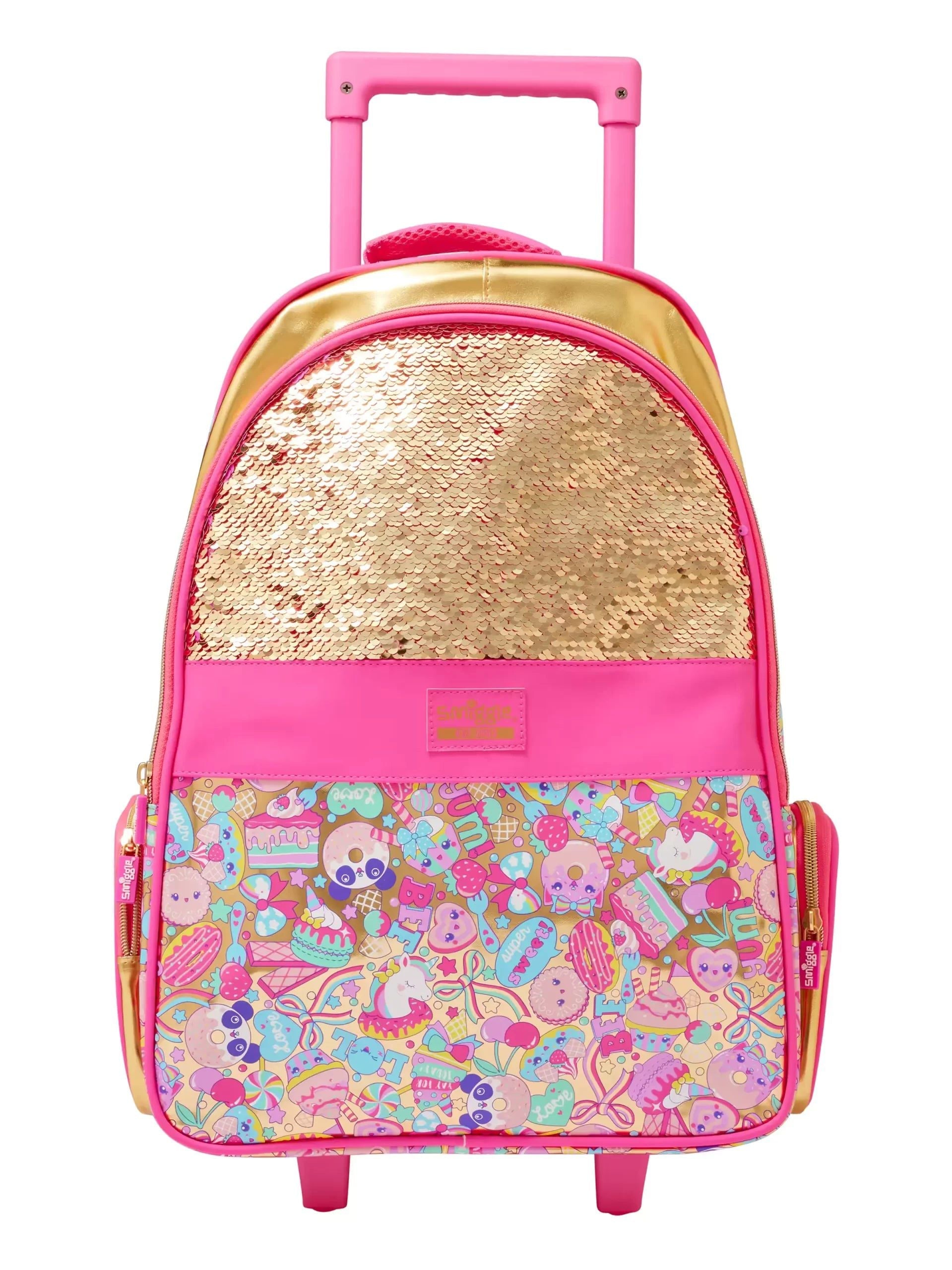 Smiggle – 20. Doğum Günü Çekçekli Işıklı Tekerlekli Çanta - Görsel 6