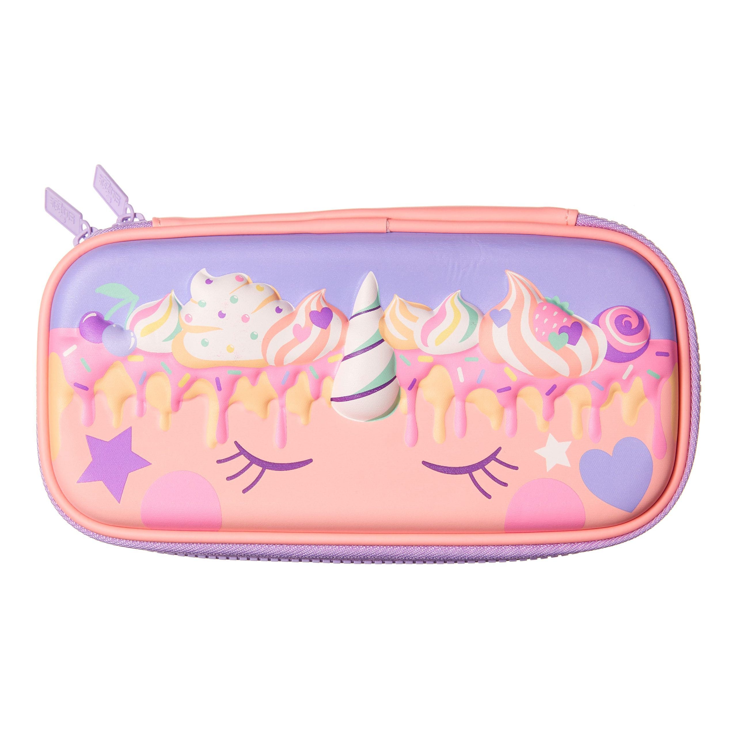 Smiggle - 3D Kabartmalı Hardtop Unicorn Kalem Kutusu - Görsel 5