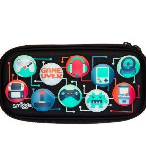 Smiggle - 3D Kabartmalı Hardtop Wondrous  Game Kalem Kutusu