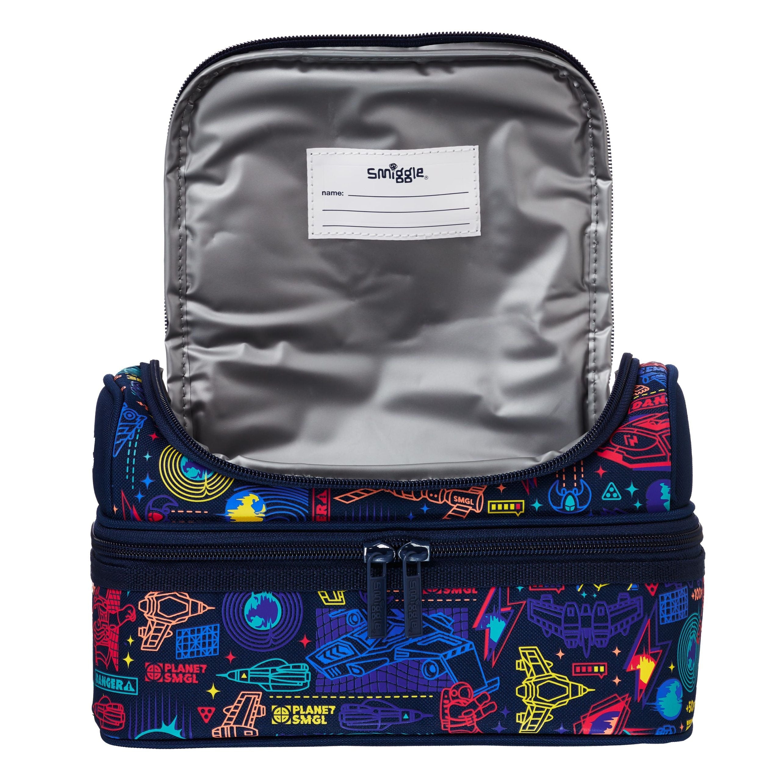 Smiggle - Beyond Çift Katlı Astronot Beslenme Çantası - Görsel 9