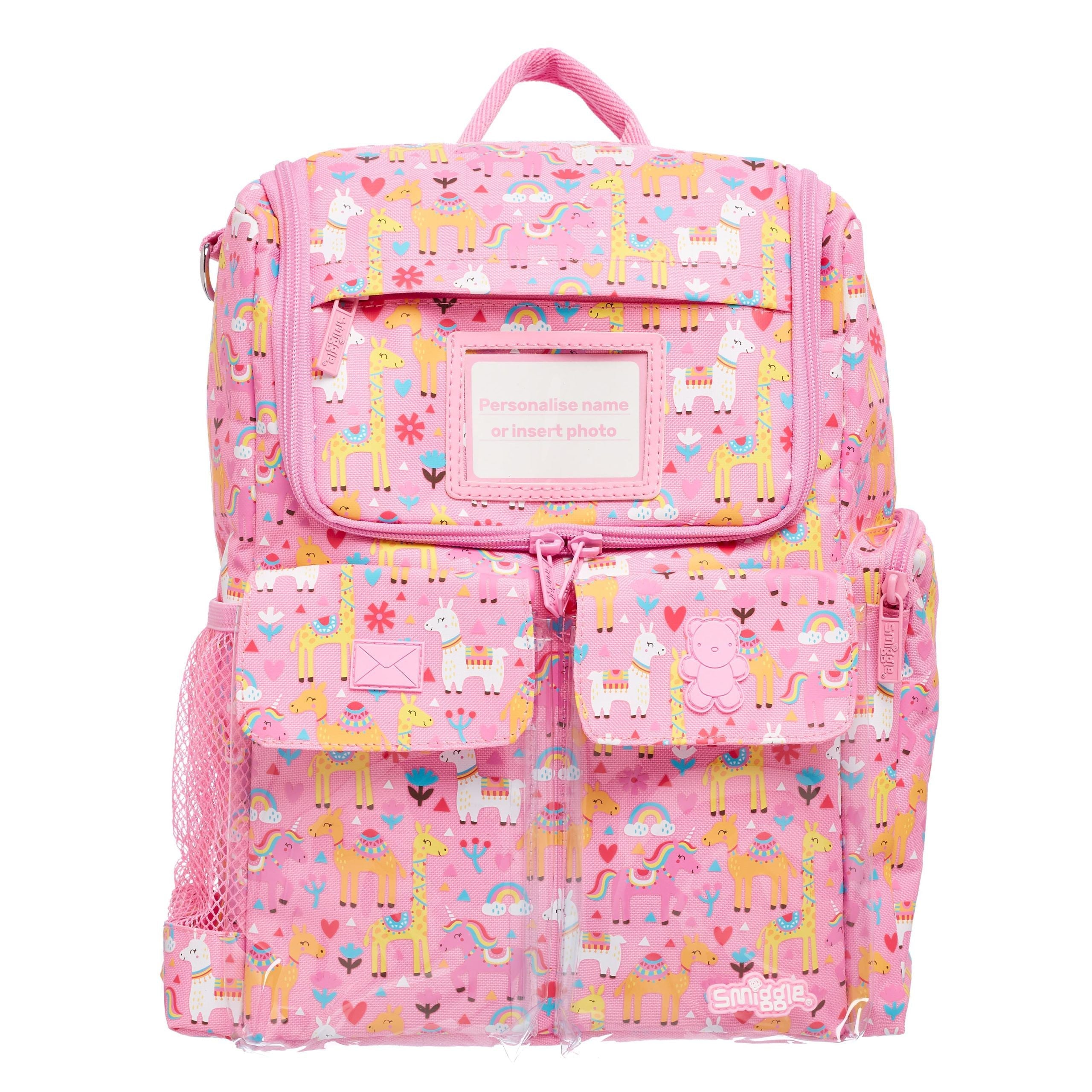 Smiggle - Big Adventures Pembe Sırt Çantası - Görsel 5