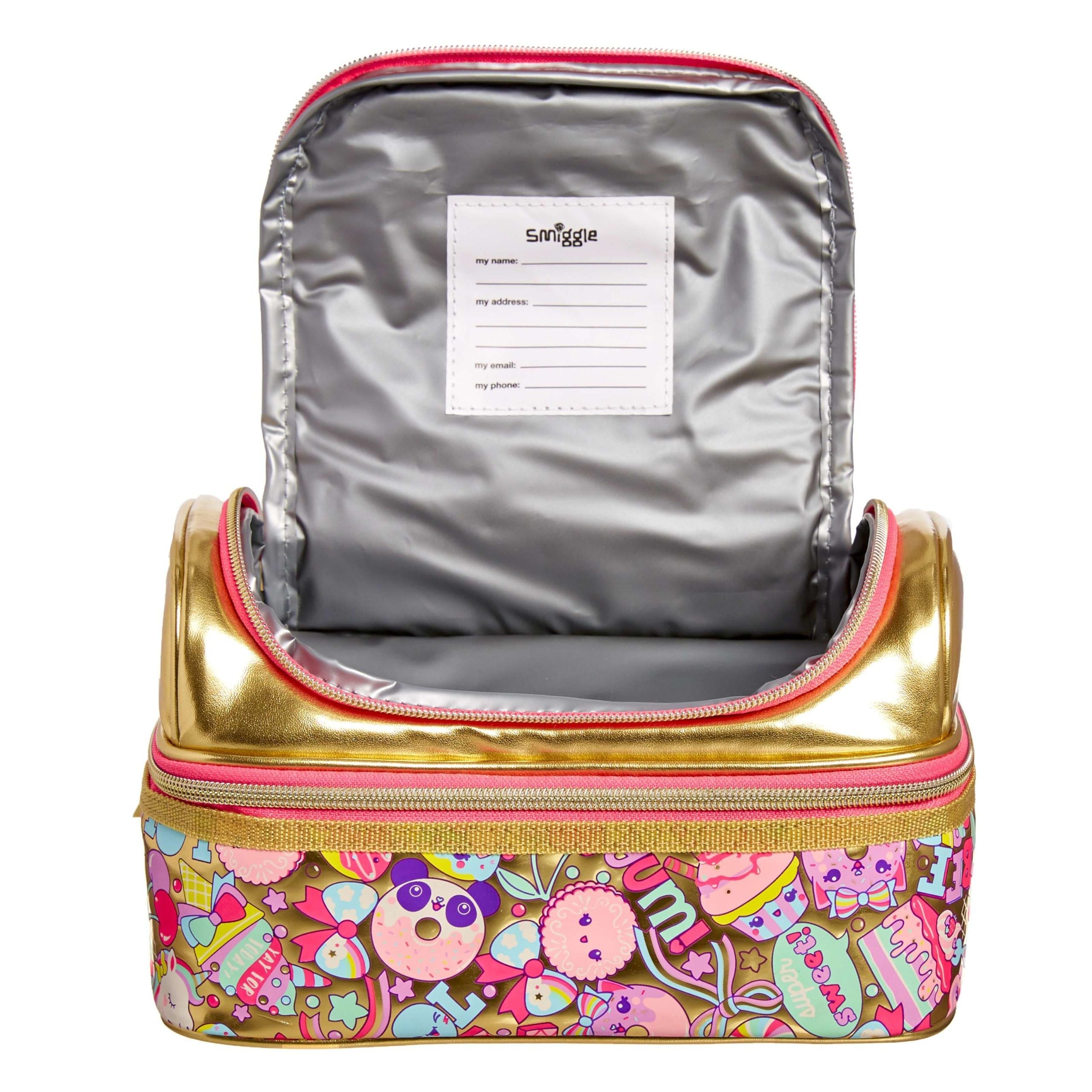 Smiggle - Birthday Çift Katlı Beslenme Çantası - Görsel 5