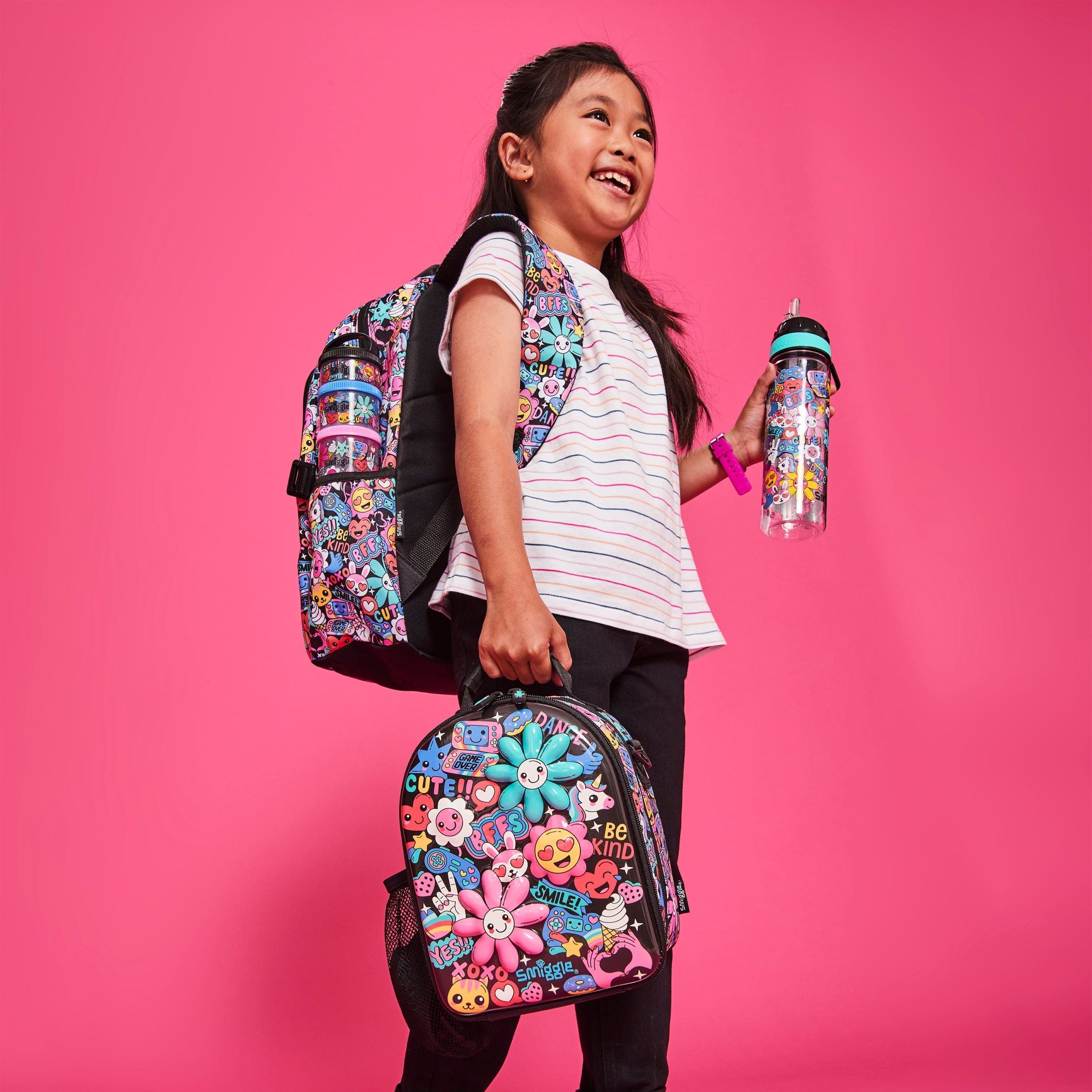Smiggle - Bright Side 650ML BPA İçermeyen Suluk - Görsel 3