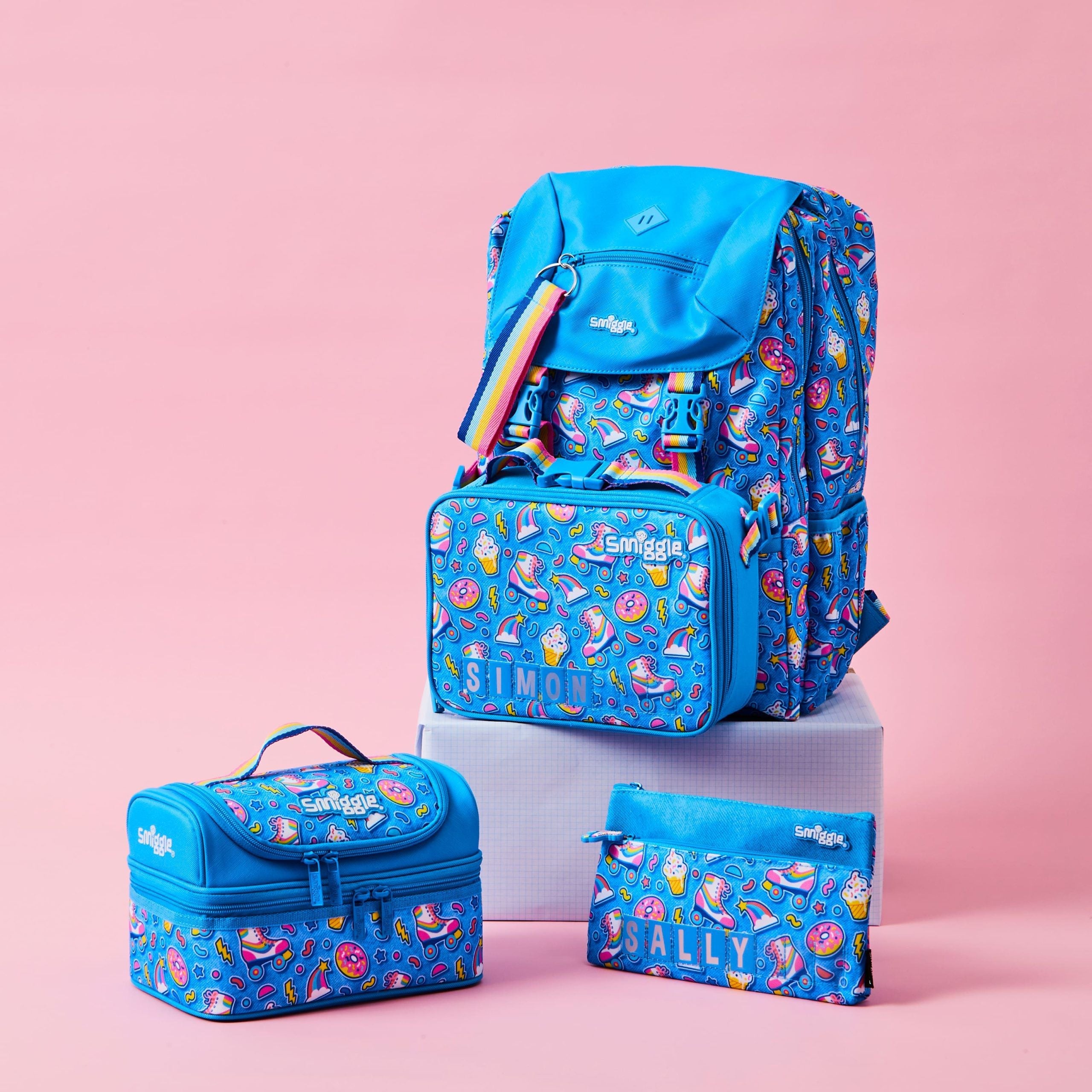 Smiggle - Bright Side Kare Beslenme Çantası - Görsel 5