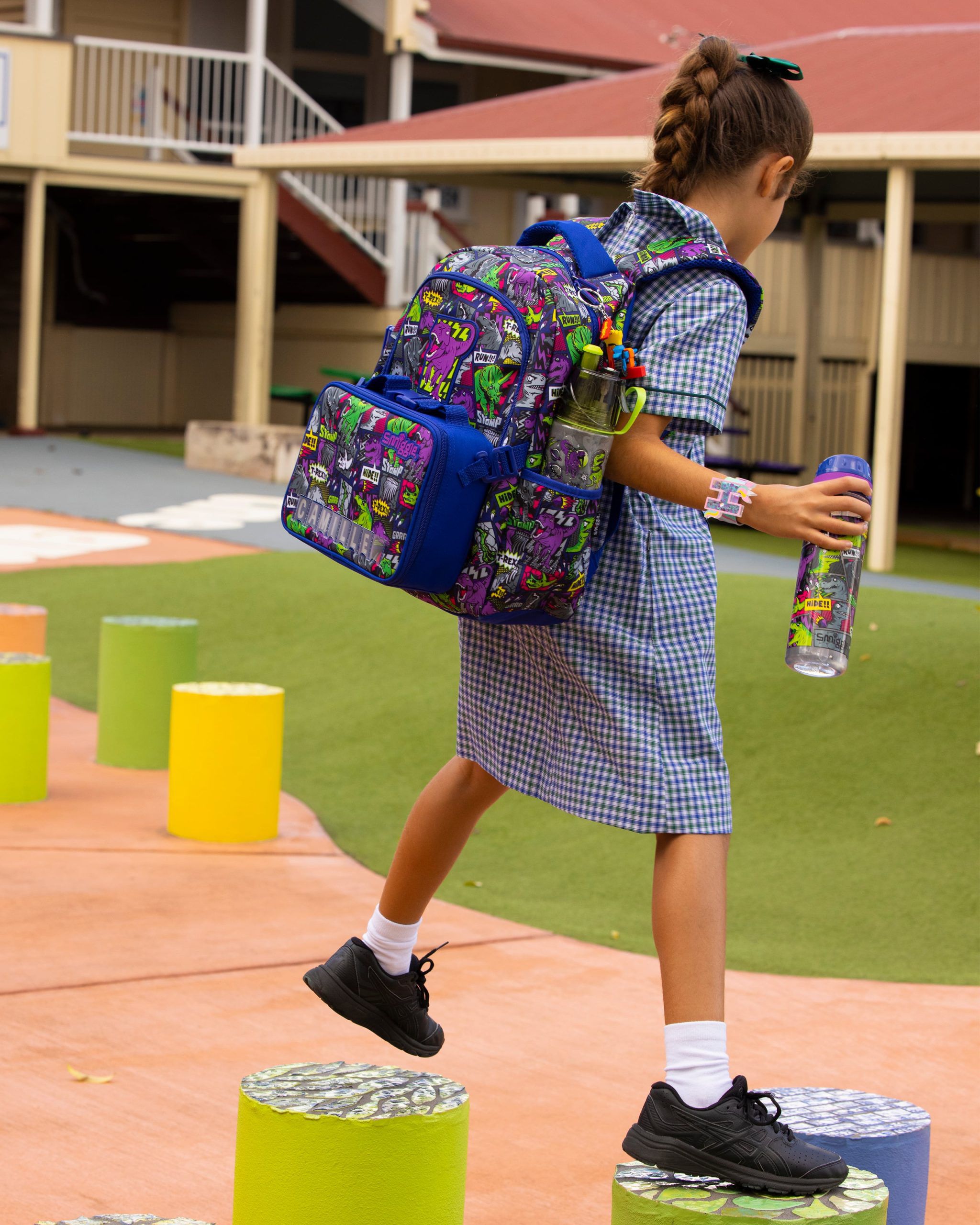 Smiggle - Bright Side Kare Beslenme Çantası - Görsel 6