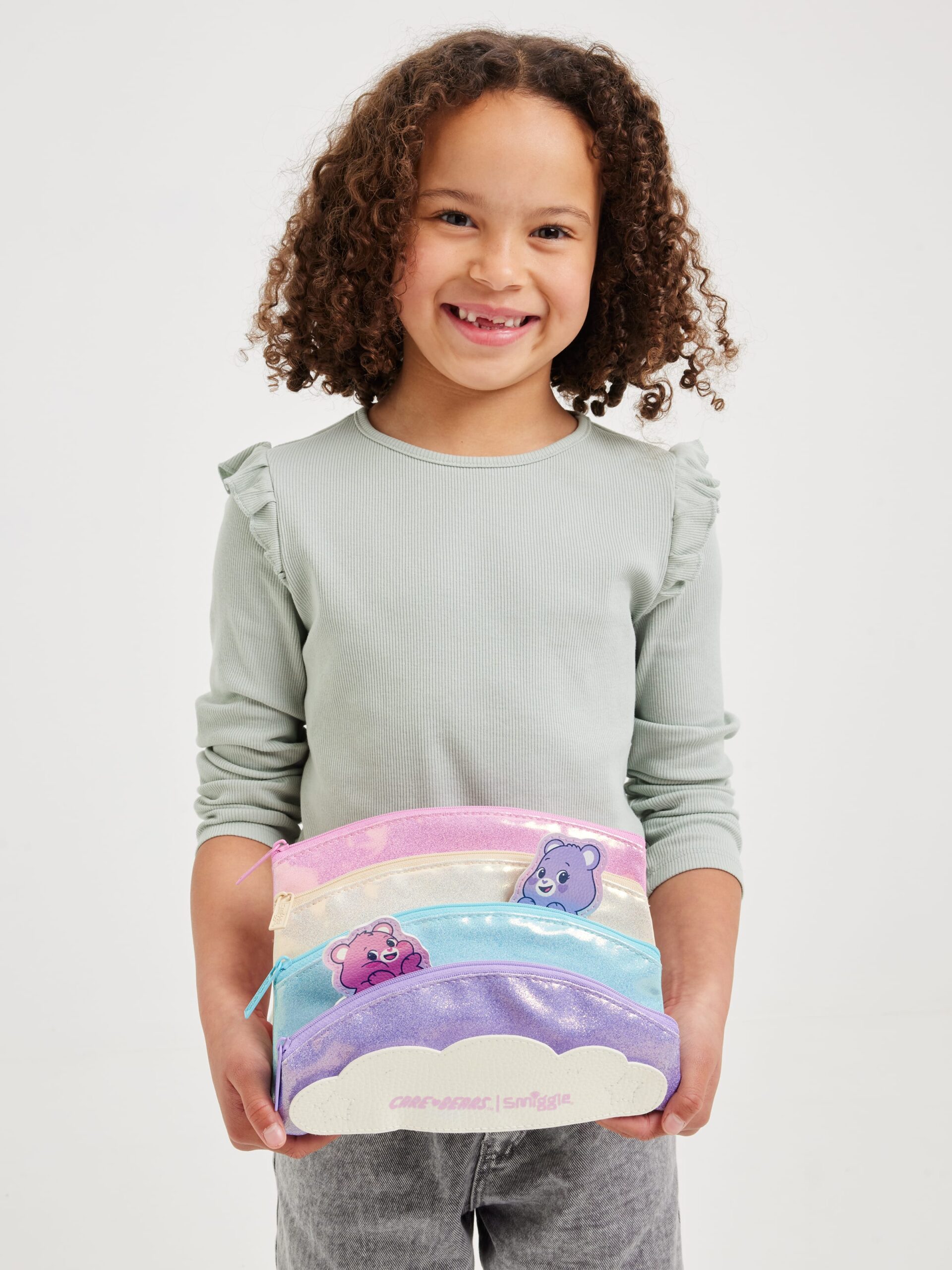 Smiggle - Care Bears Çok Cepli Kalem Kutusu - Görsel 2