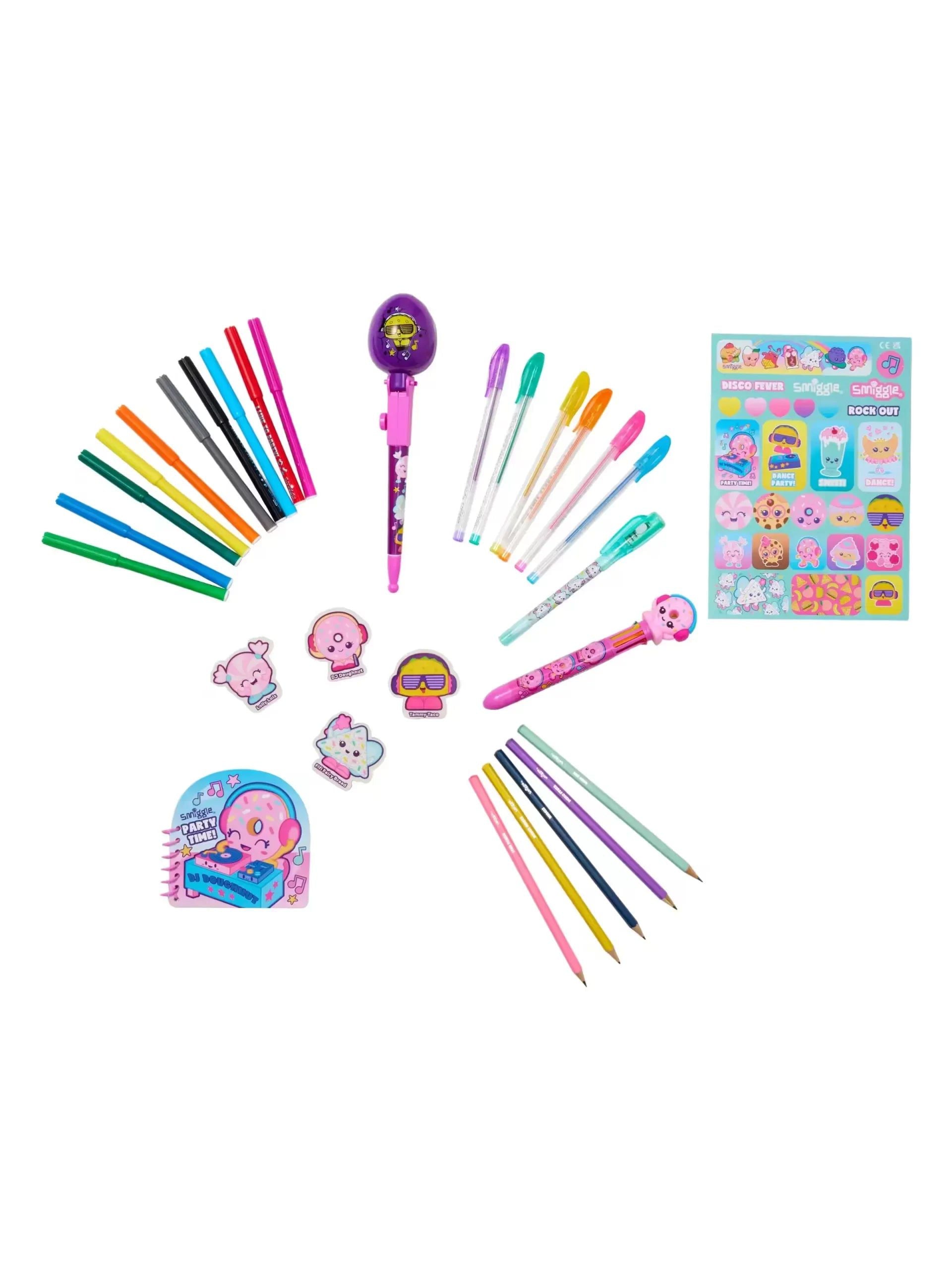Smiggle - Defter, Silgi, Kalem ve Boyama Kırtasiye Seti - Görsel 4