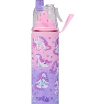 Smiggle - Energize Su Püskürtmeli 500ML Çelik Matara