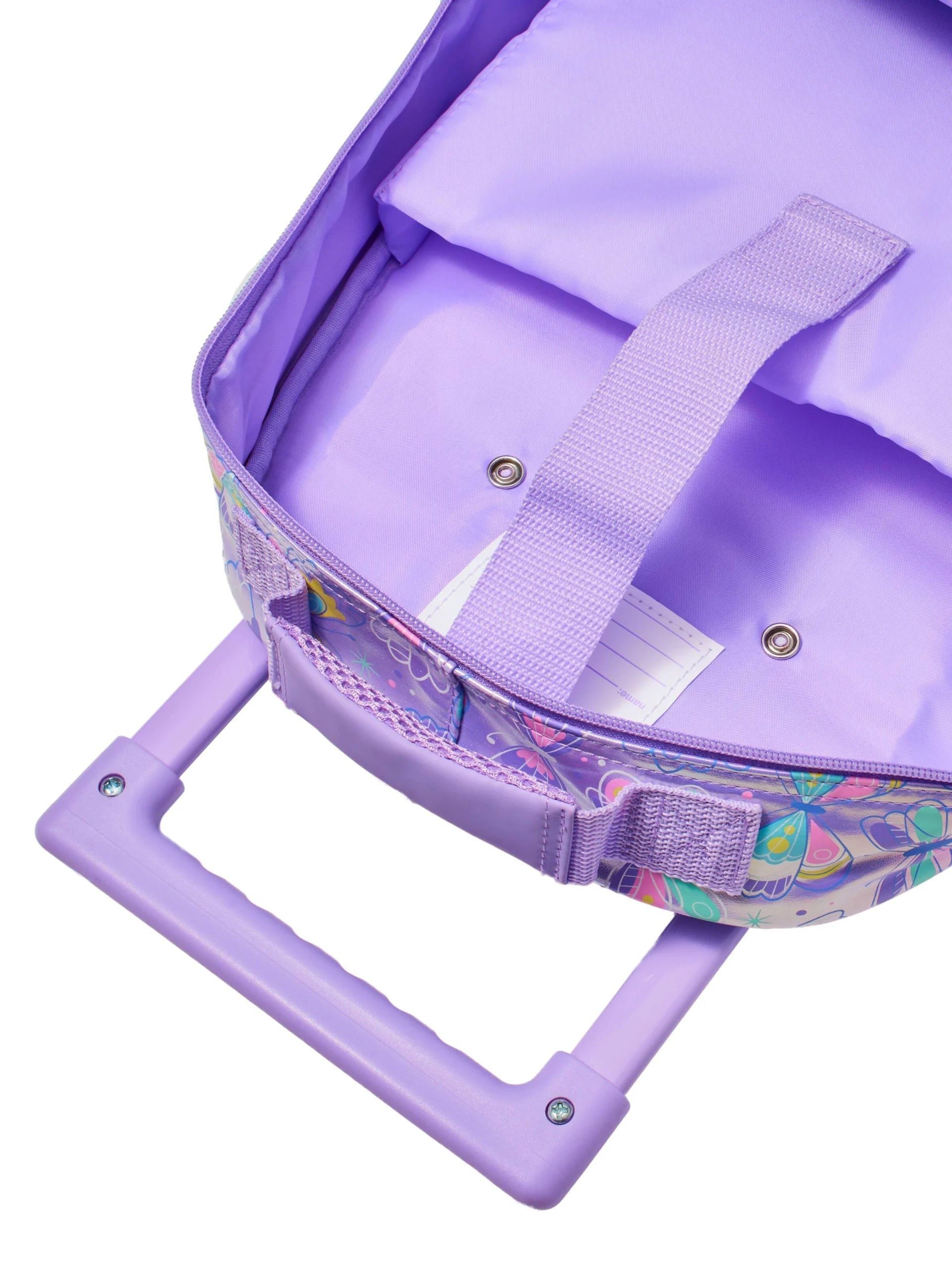 Smiggle – Flutter Çekçekli Işıklı Tekerlekli Çanta - Görsel 6