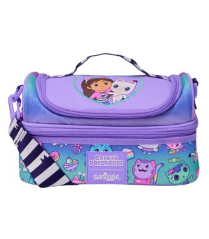 Smiggle - Gabbys Dollhouse Çift Katlı Beslenme Çantası