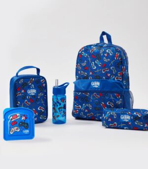 Smiggle - Giggle Yemek Kutulu Okul Çanta Seti