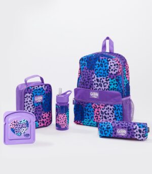 Smiggle - Giggle Yemek Kutulu Okul Çanta Seti