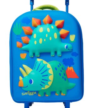 Smiggle - Glide Teeny Tiny Dino Hardtop Okul ve Seyahat Çantası