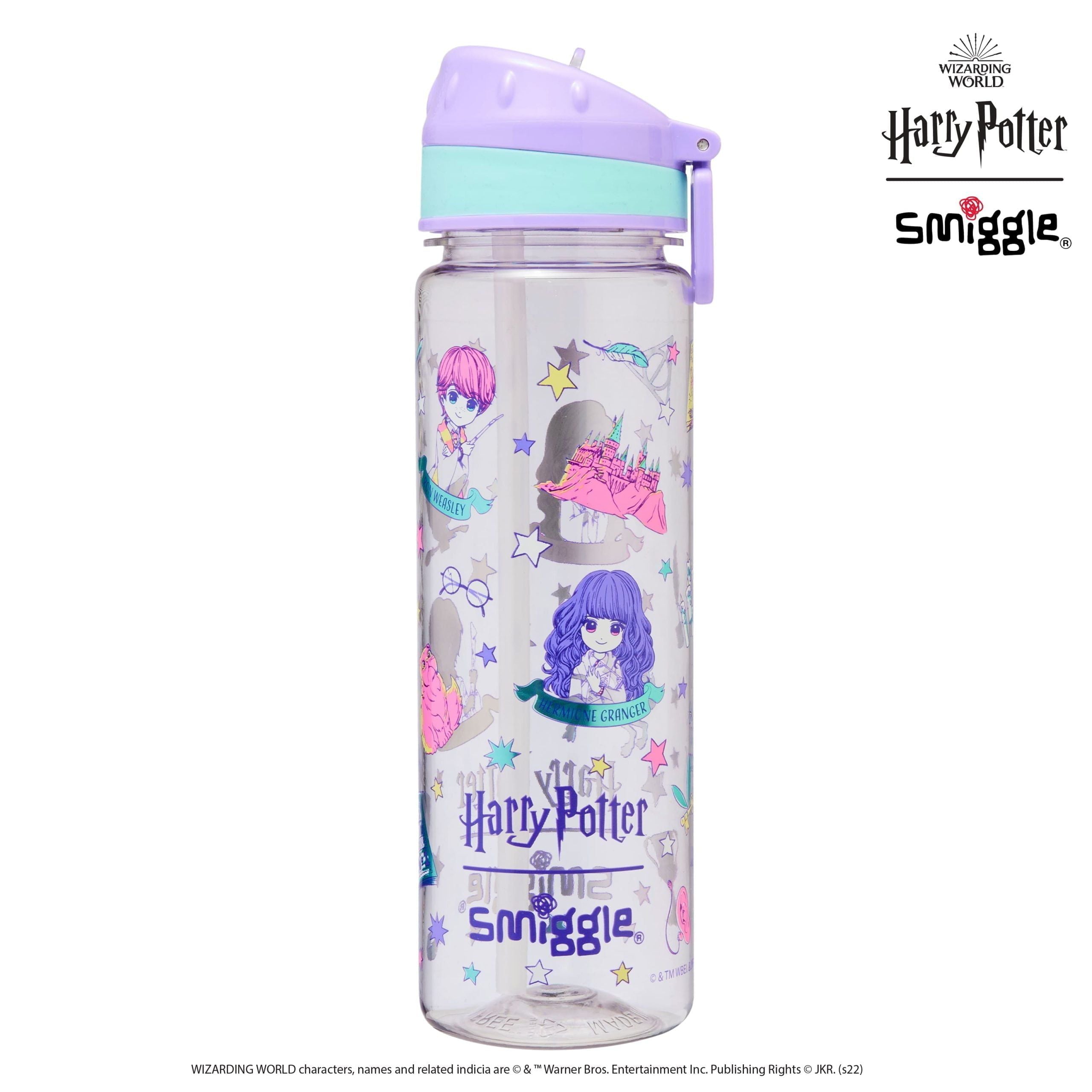 Smiggle - Harry Potter 650ML BPA'sız Pipetli Suluk - Görsel 4