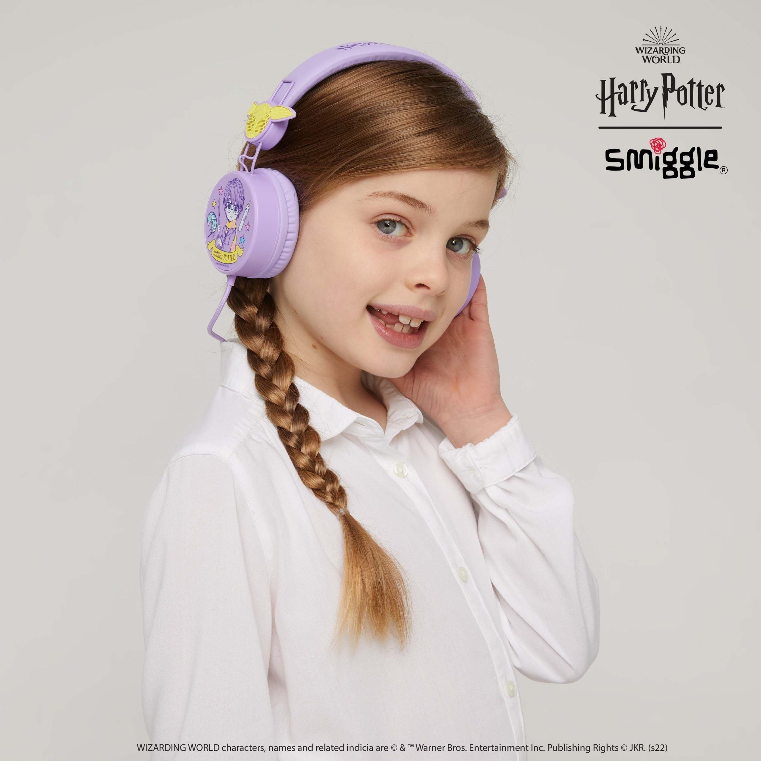Smiggle - Harry Potter Kablolu Kulak Üstü Kulaklık - Görsel 8