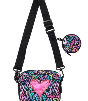 SMIGGLE - I Heart Omuz Çantası ve Para Cüzdanı