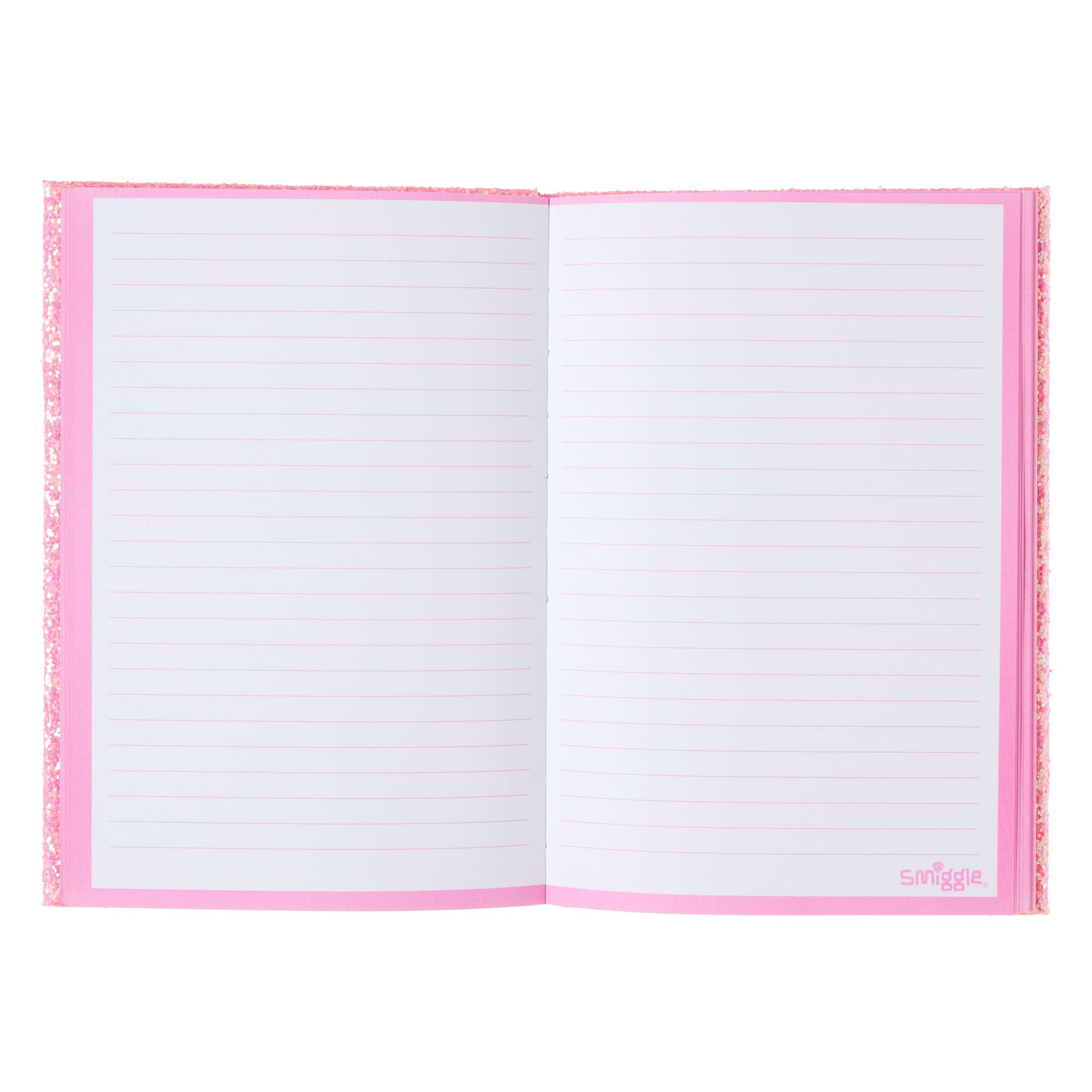 Smiggle - Işıklı Alfabe Harfli Pembe A5 Defter - Görsel 3