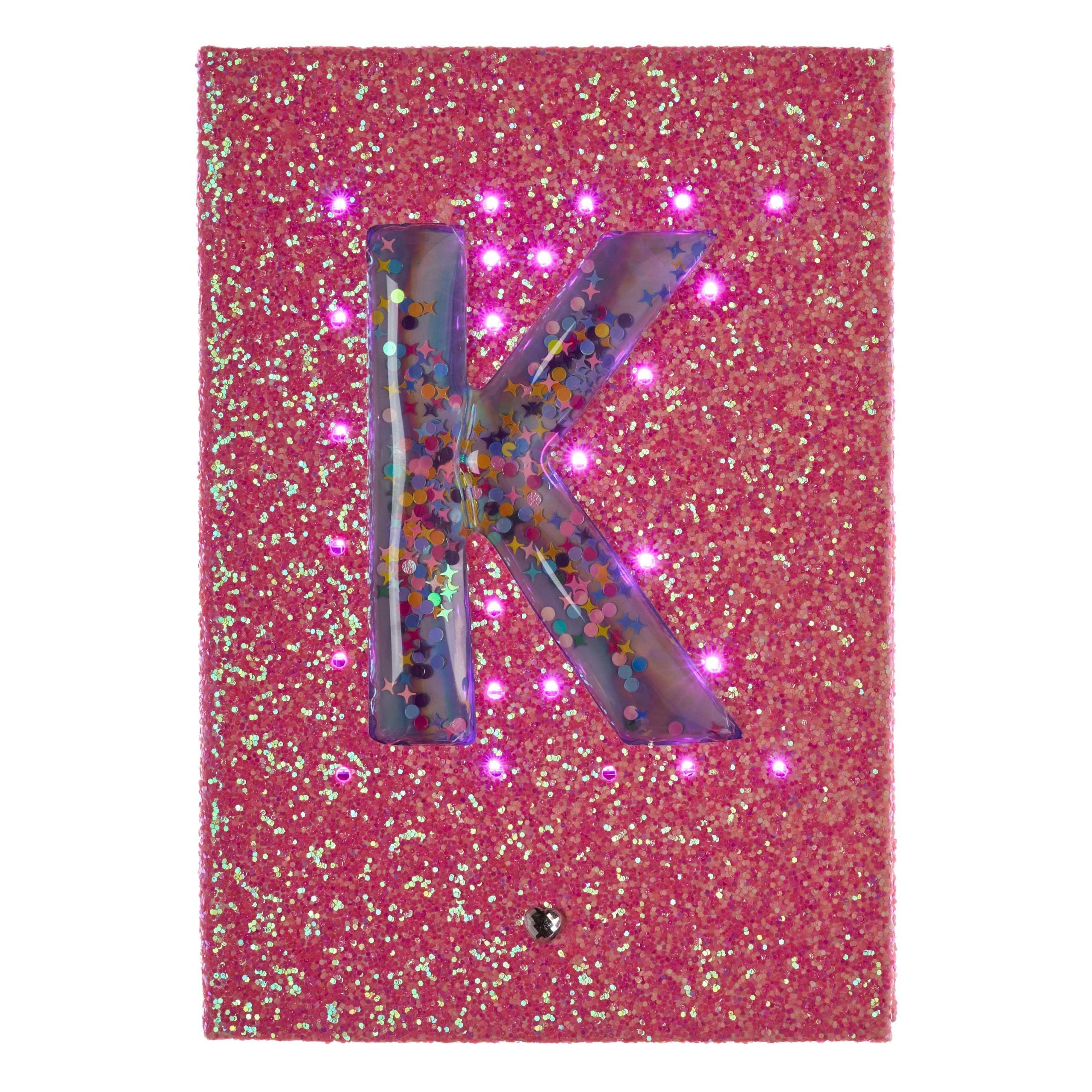 Smiggle - Işıklı Alfabe Harfli Pembe A5 Defter - Görsel 4