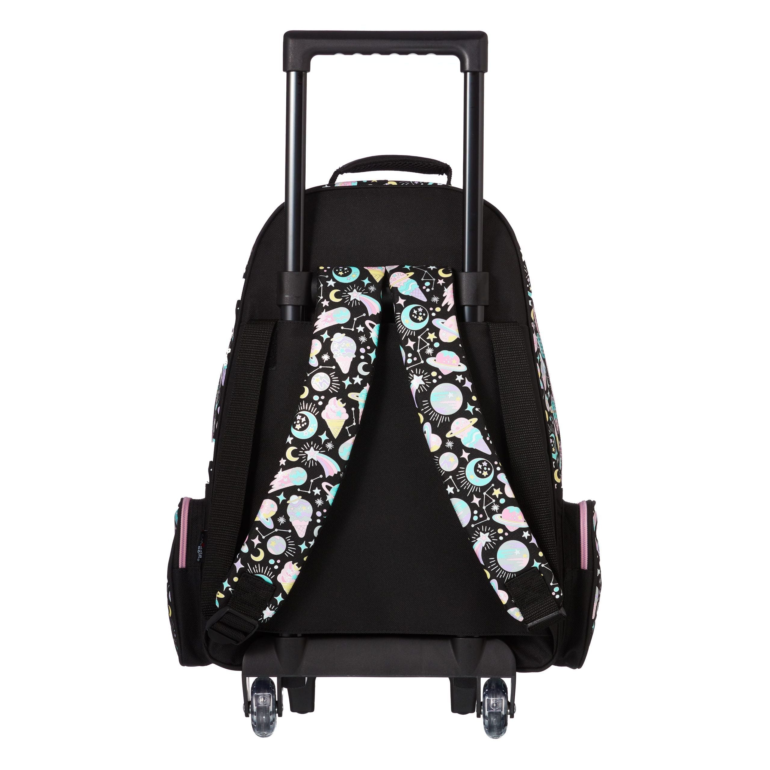 Smiggle - Işıklı Tekerlekli Beyond Trolley Sırt Çantası - Görsel 3