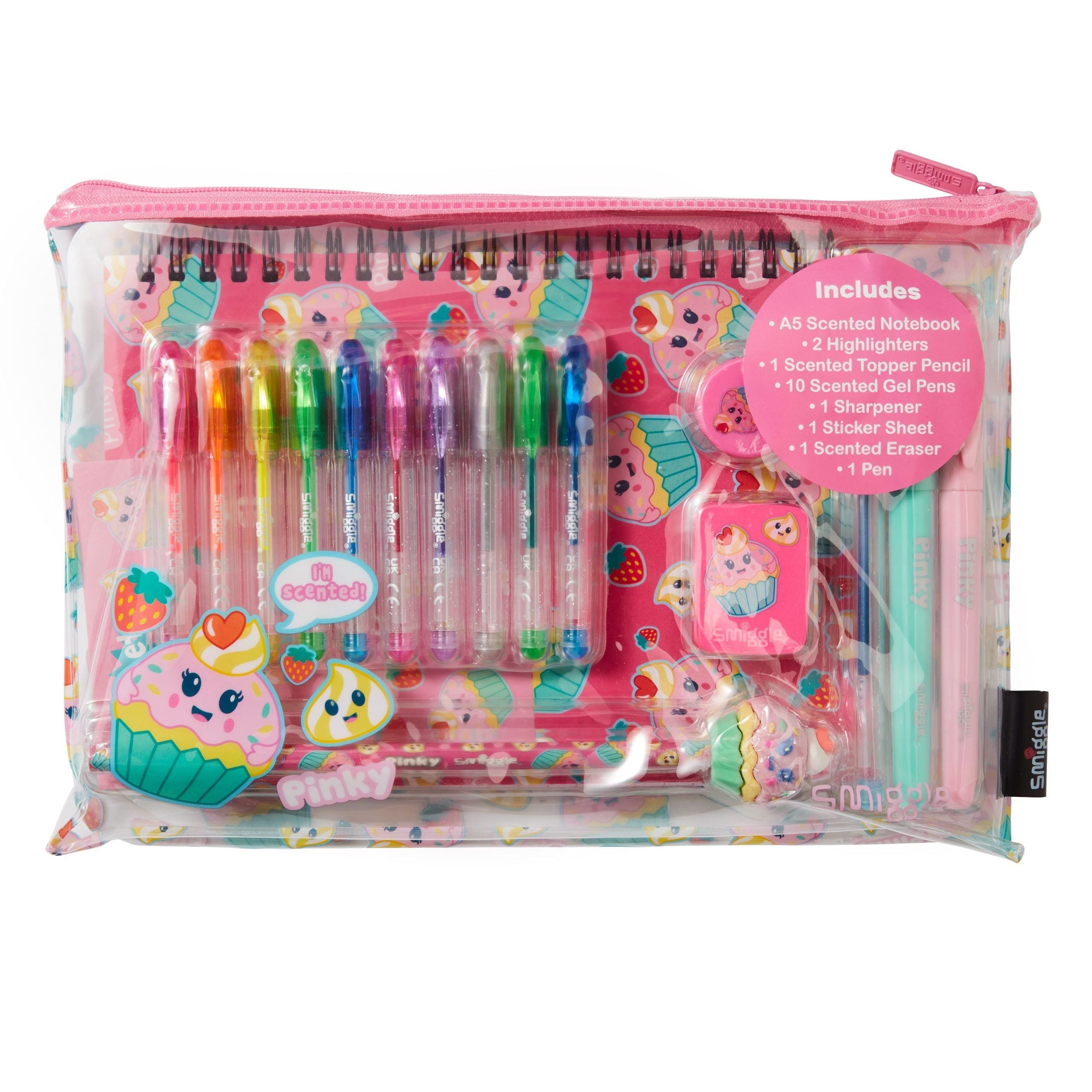 Smiggle - Kokulu A5 Defter ve Kırtasiye Seti - Görsel 2
