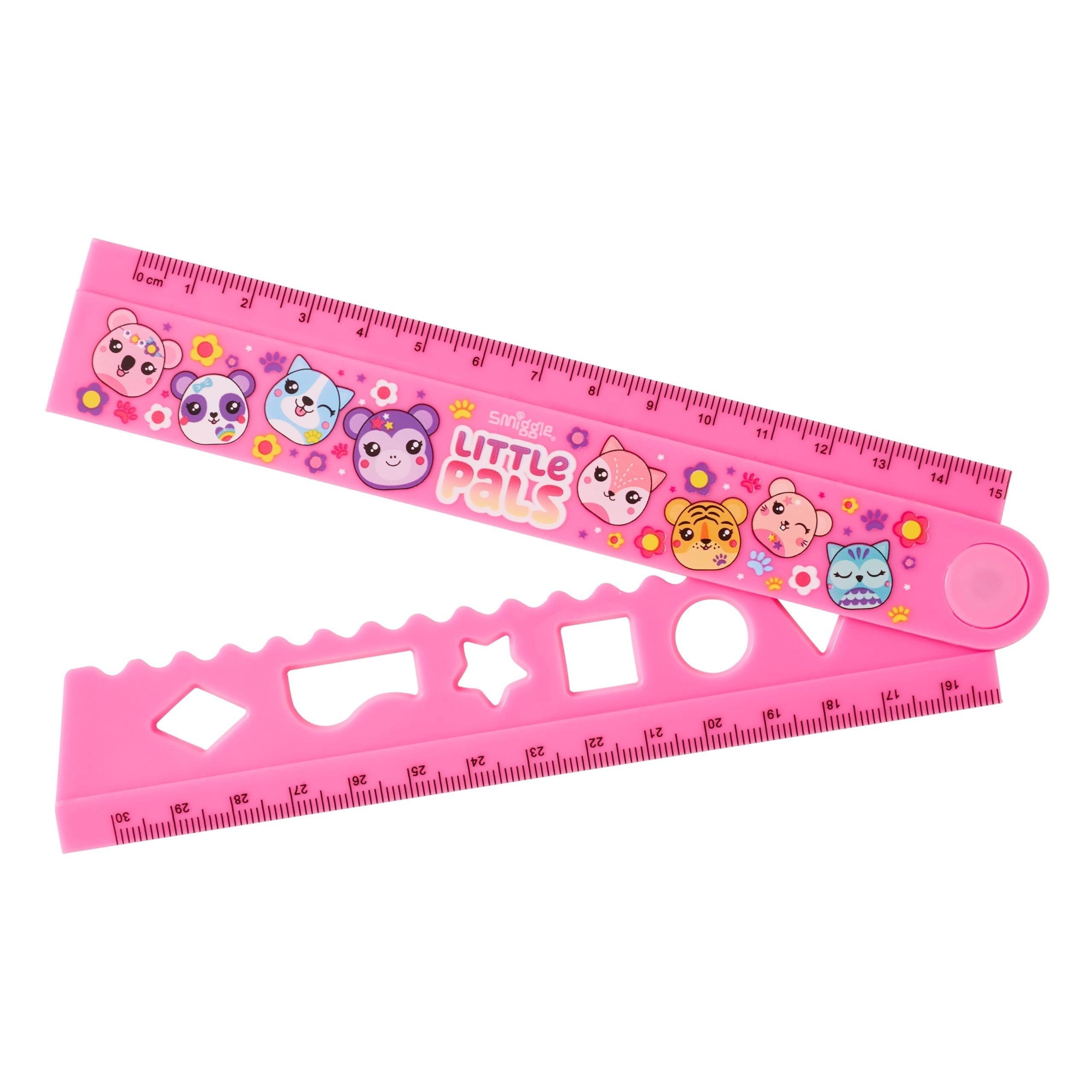 Smiggle - Little Pals Açılabilir Sevimli Cetvel - Görsel 7