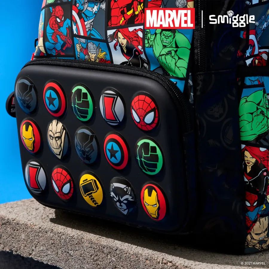 Smiggle - Marvel 4'lü Okul Çanta Seti - Görsel 4