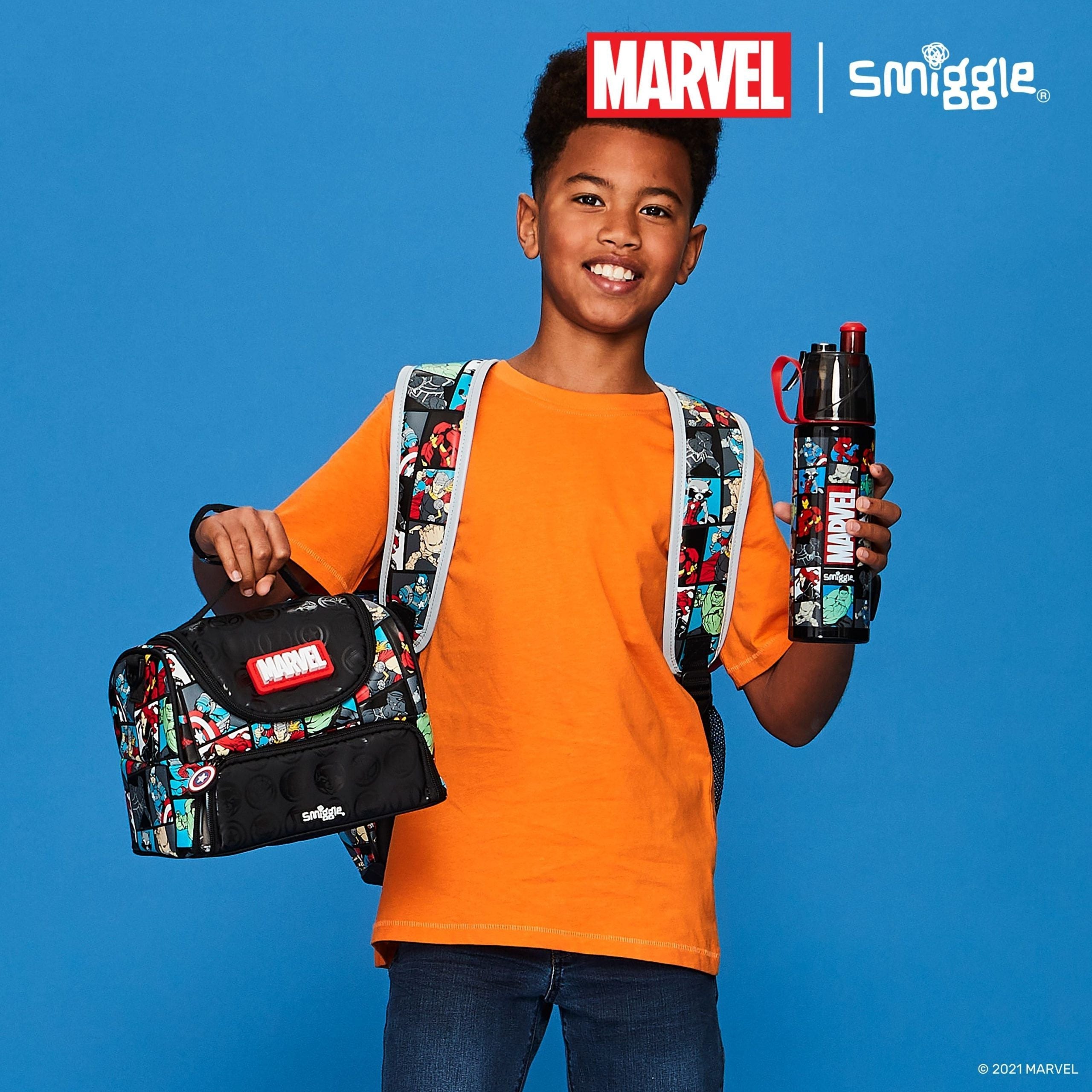 Smiggle - Marvel 500 ML Paslanmaz Çelik Matara - Görsel 4