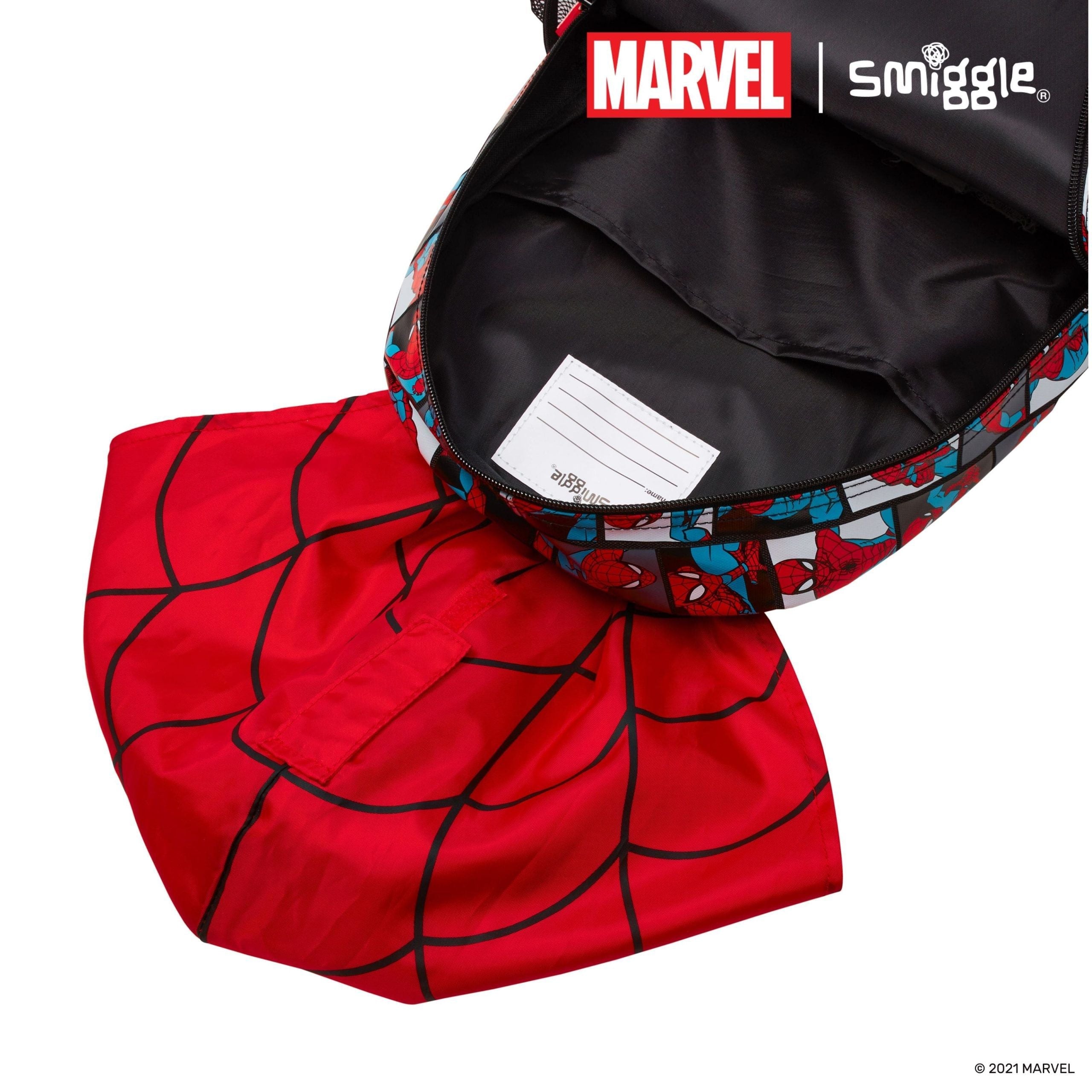 Smiggle - Marvel Spider-Man Junior Hoodie Sırt Çantası - Görsel 10