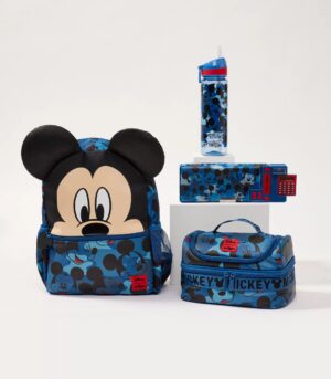 Smiggle - Mickey Mouse 4lü Junior Okul Çanta Seti