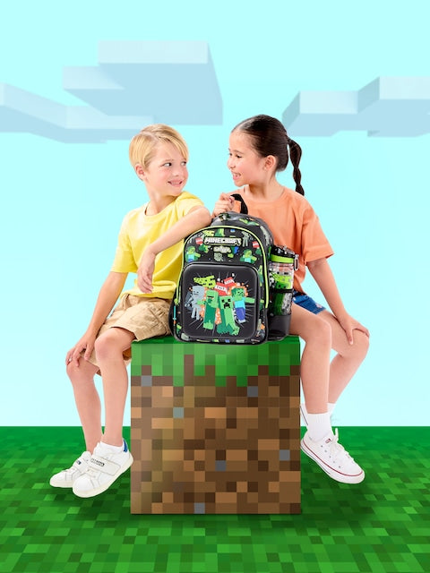 Smiggle - Minecraft Junior Karakter Sırt Çantası - Görsel 3