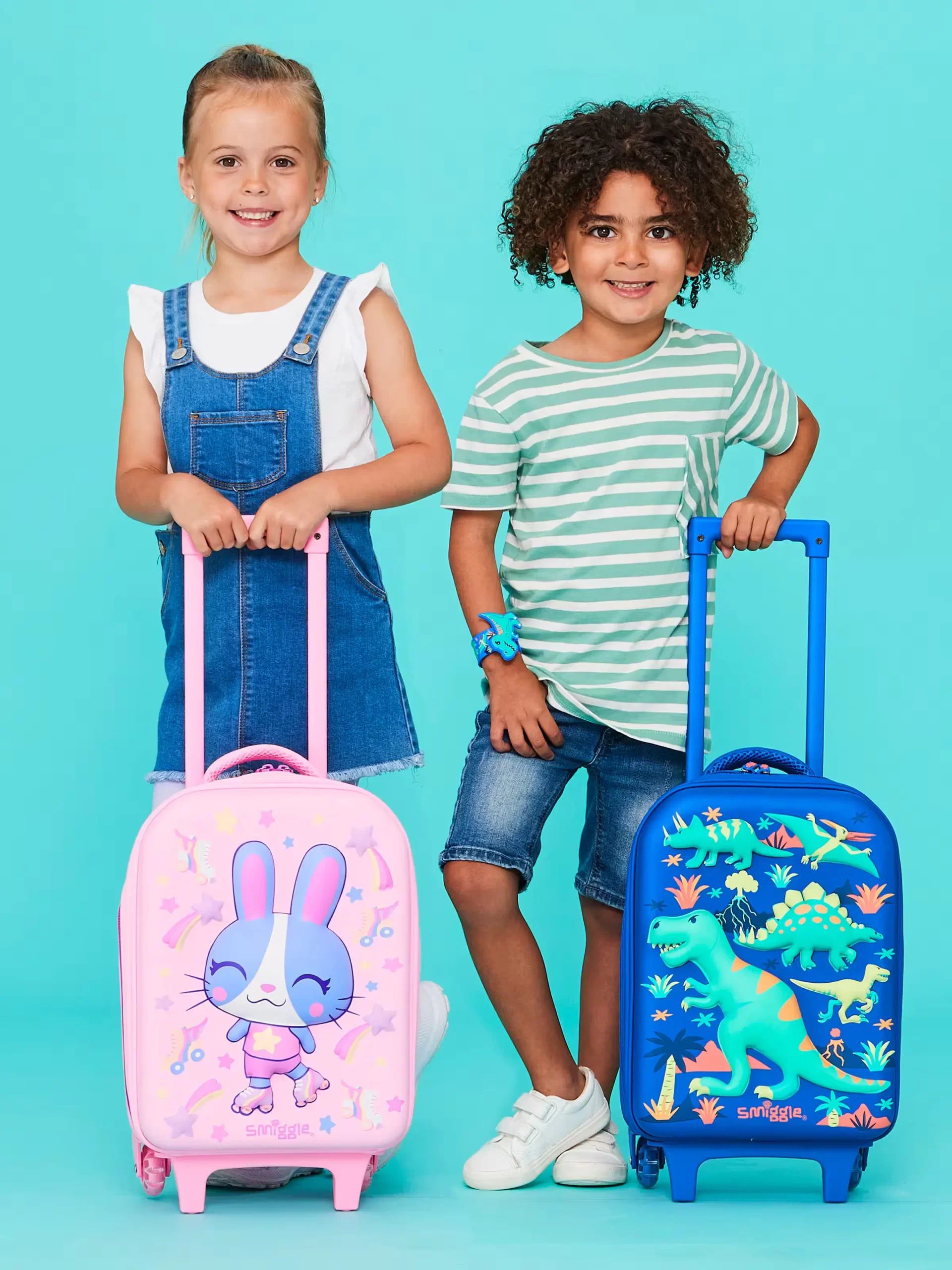 Smiggle - Movin Tekerlekli Çekçekli Anaokulu Okul ve Seyahat Çantası - Görsel 10