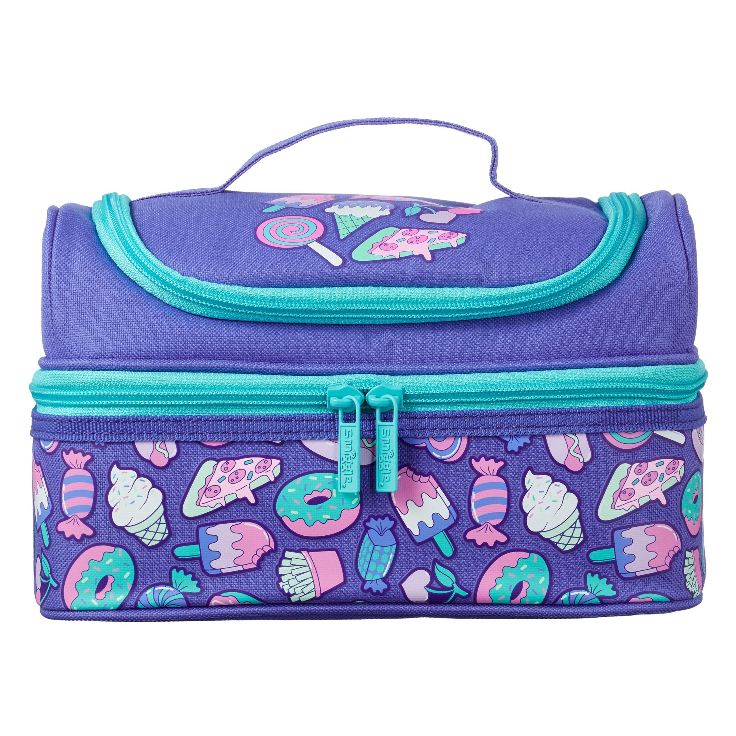 Smiggle - Neat Çift Katlı Tatlı Yemekler Beslenme Çantası