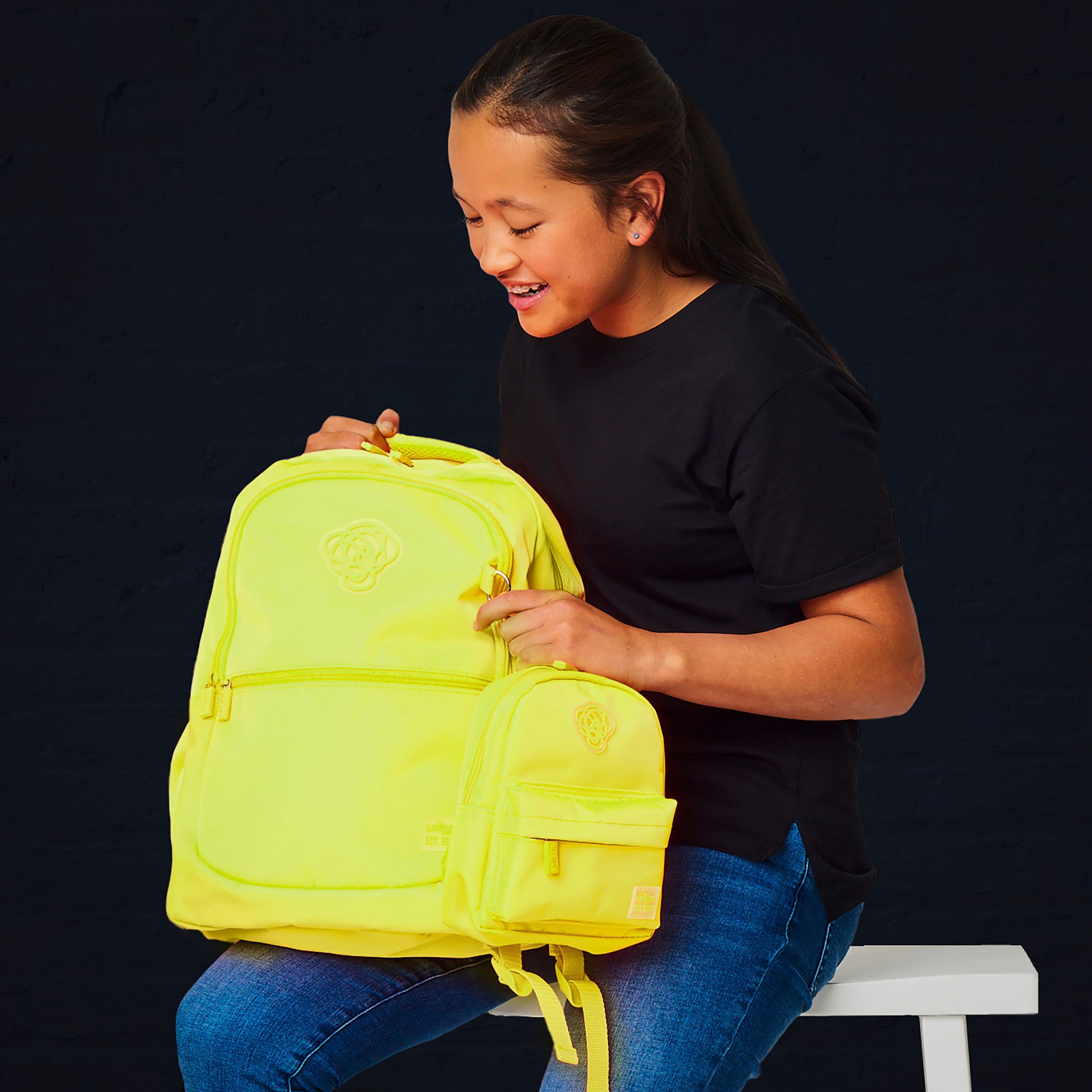 Smiggle - Neon Klasik Sırt Çantası - Görsel 7