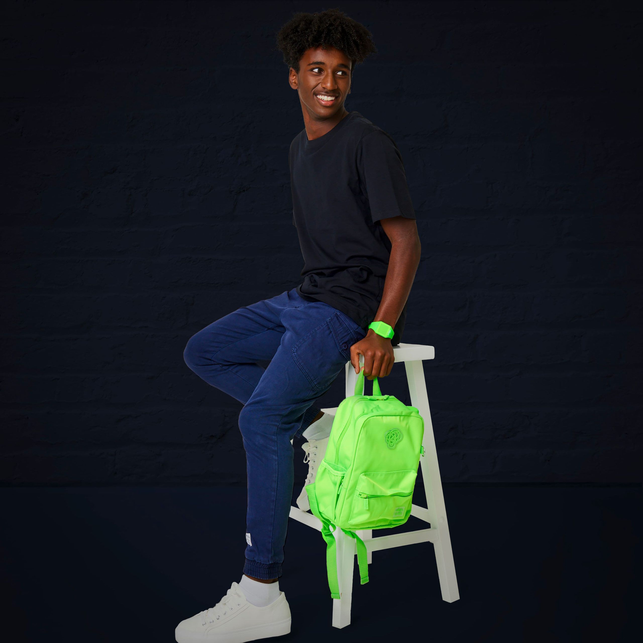 Smiggle - Neon Mini Sırt Çantası - Görsel 4