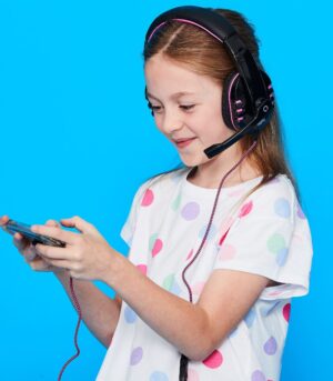 Smiggle - Oyuncu ve Mikrofonlu Kulak Üstü Kulaklık