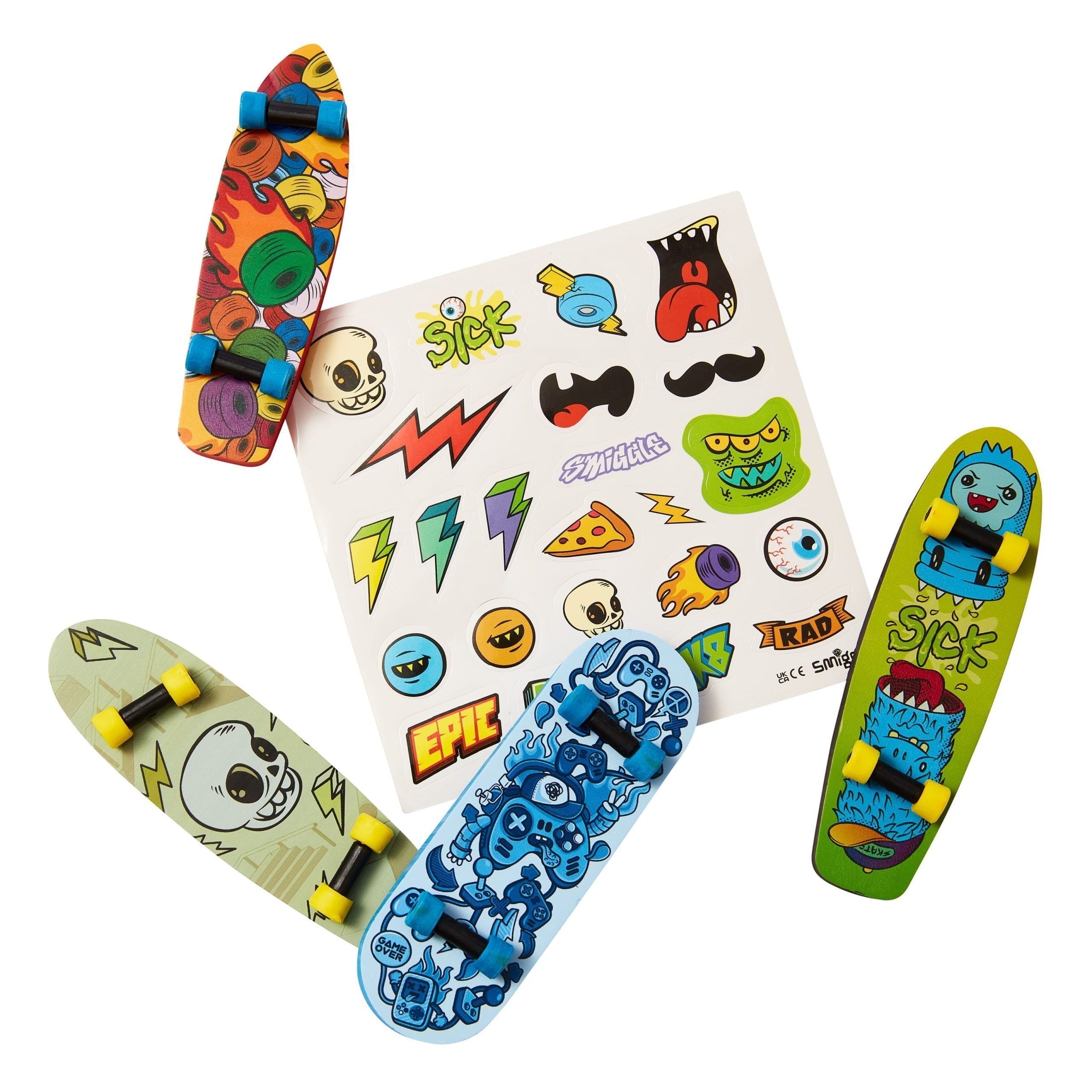 Smiggle - Parmak Kaykaylı Sürpriz Silgi Paketi - Görsel 6