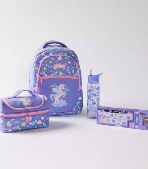 Smiggle - Peppy 4'lü Okul Çanta Seti