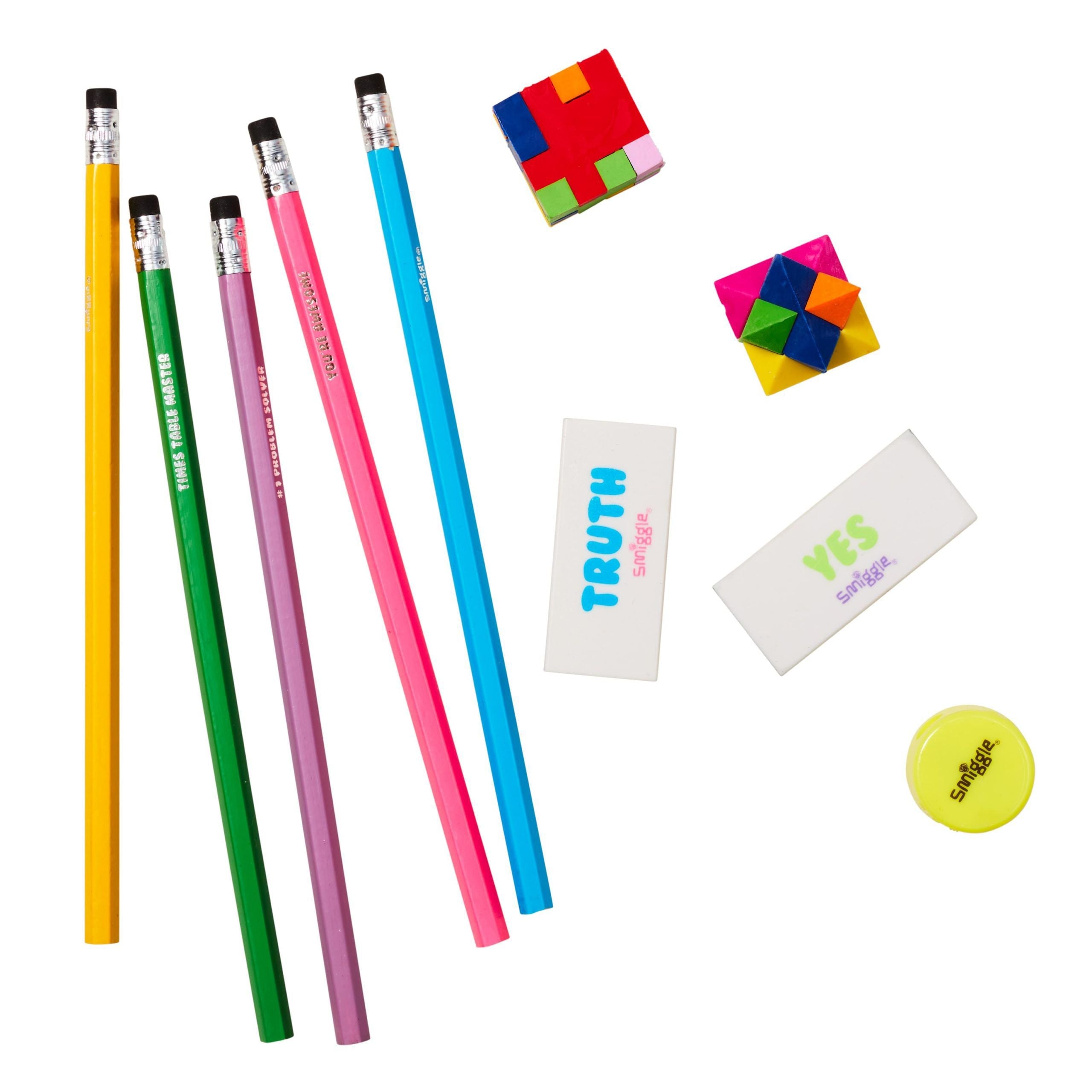 Smiggle - Puzzle Eğlenceli Kalem Ve Silgi Paketi - Görsel 4