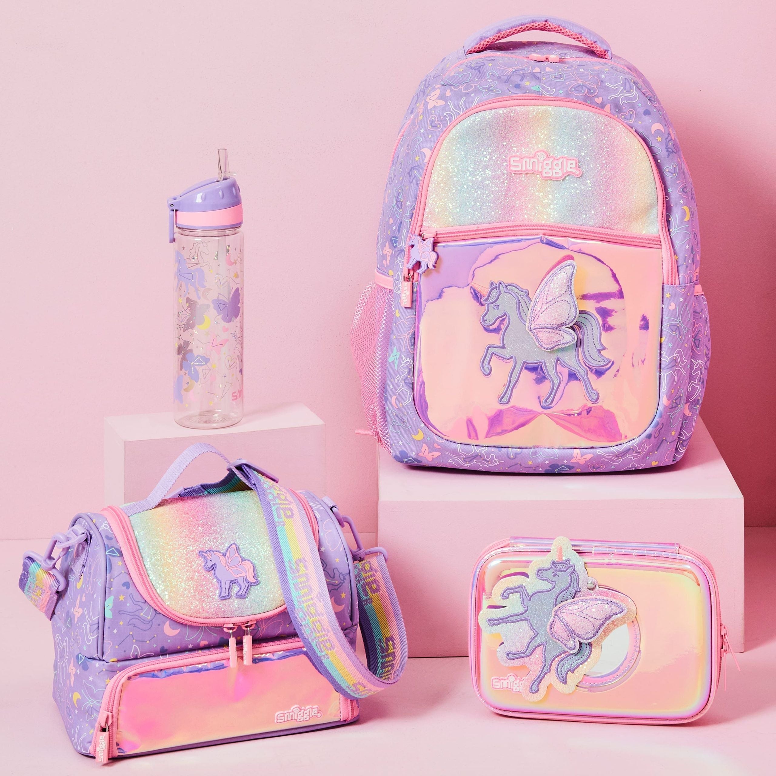Smiggle - Sky Çift Katlı Unicorn Öğle Yemeği Kutusu - Görsel 4