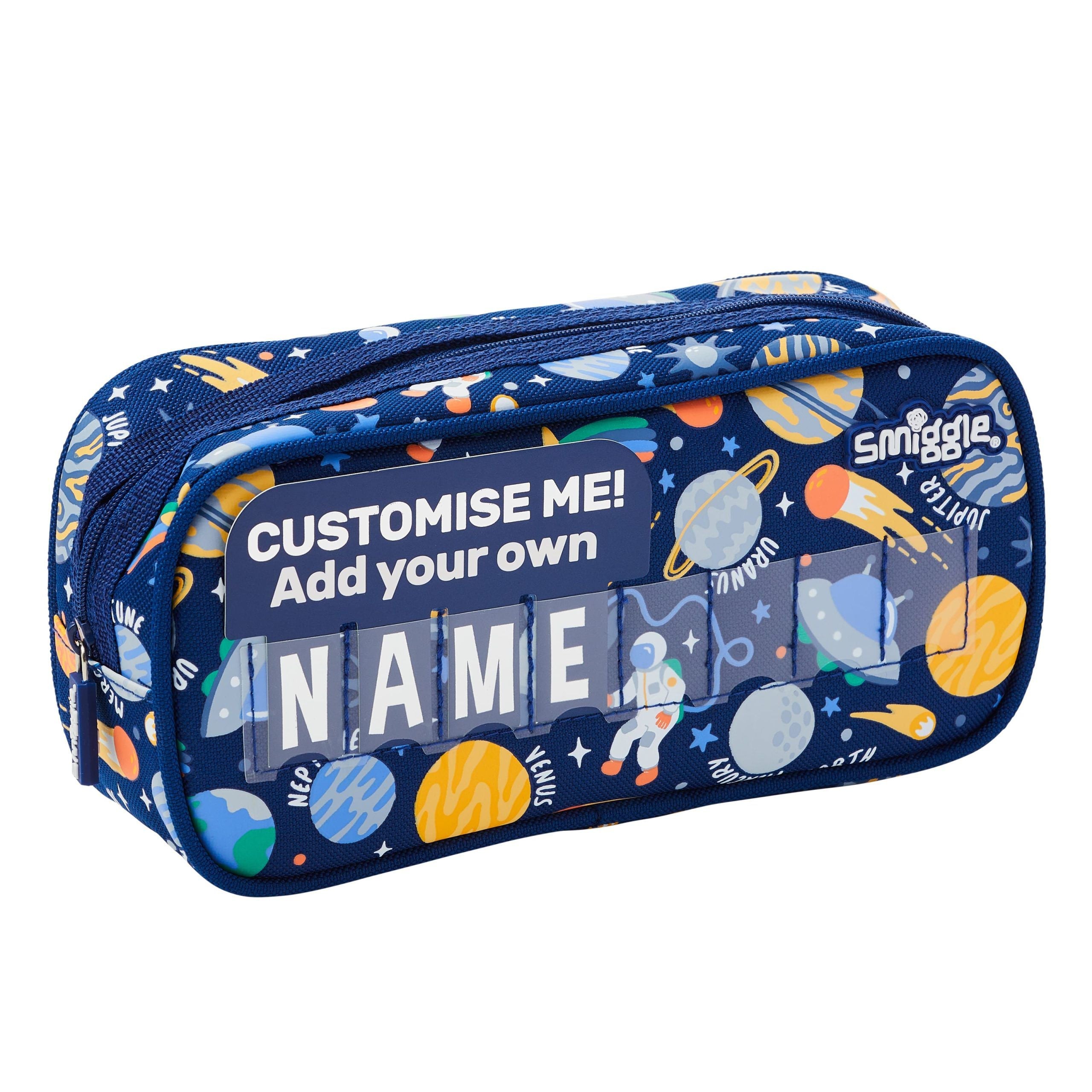 Smiggle - Sky Hi Junior İsimlikli Tek Gözlü Kalem Kutusu