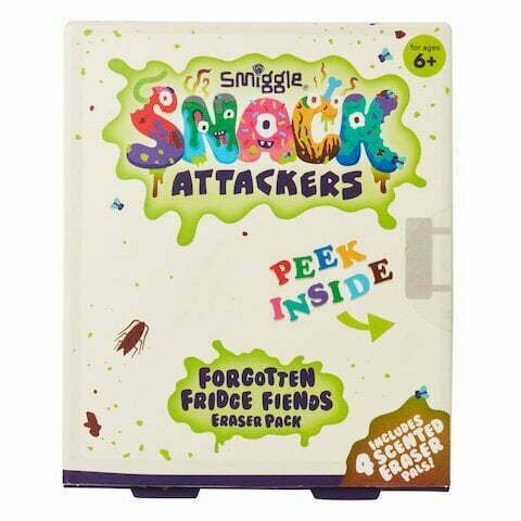 Smiggle - Snack Attackers 4lü Silgi Paketi - Görsel 9