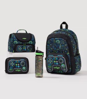 Smiggle - Virtual 4'lü Okul Çanta Seti