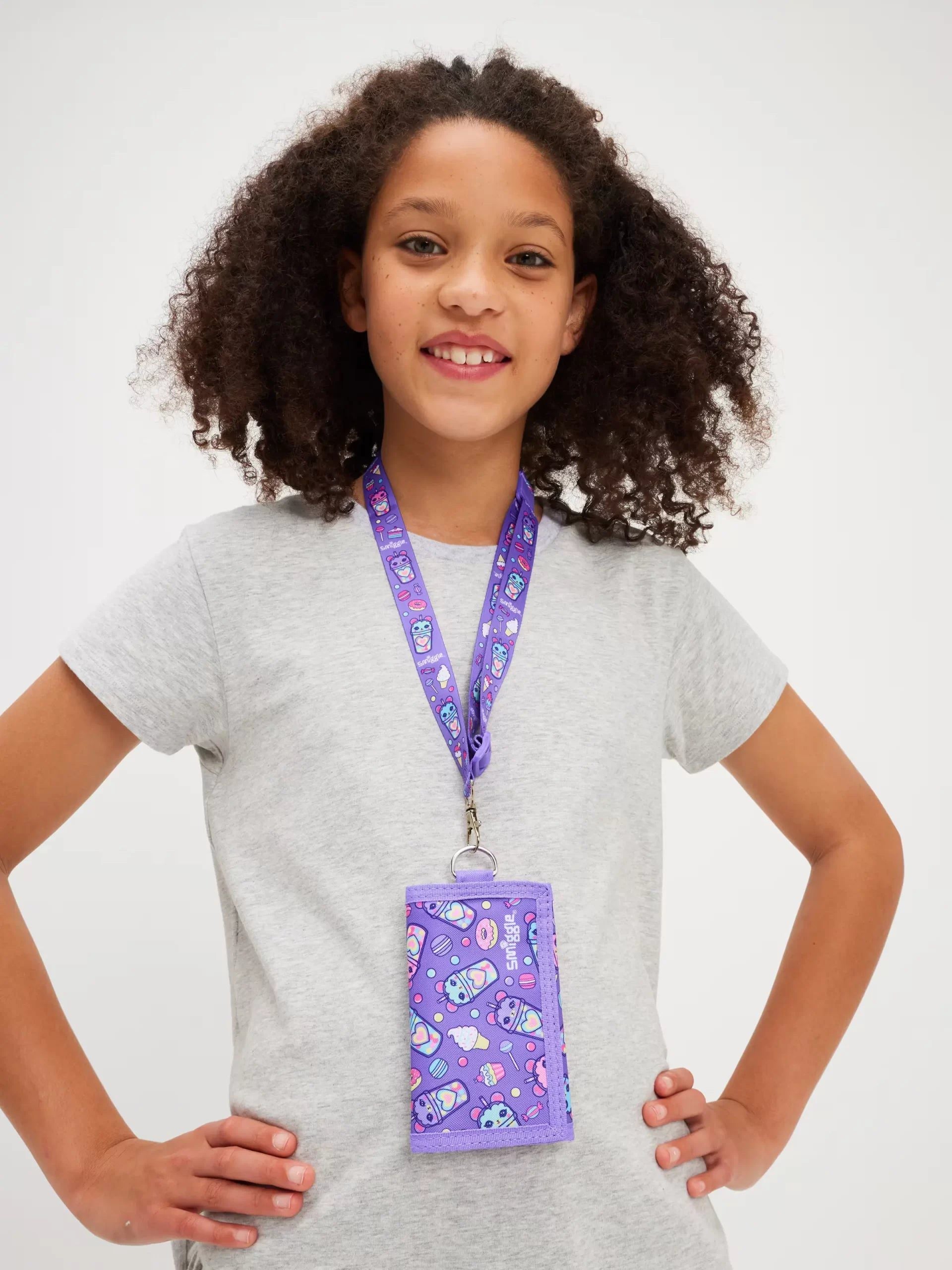 Smiggle - Wonder World Kordonlu Çocuk Cüzdanı - Görsel 7